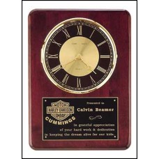 BC98 Rosewood Finish Wall Clock